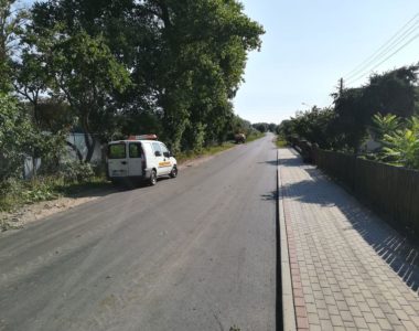 2018 - Przebudowa drogi pow. Nr 1304 N w miejscowości Gnojno.