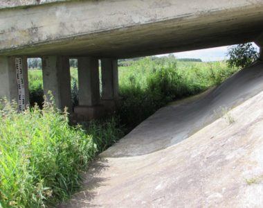 2016 - Przebudowa mostu i dojazdów w miejscowości  Gnojenko,w km 7+541 drogi powiatowej nr  1363 N