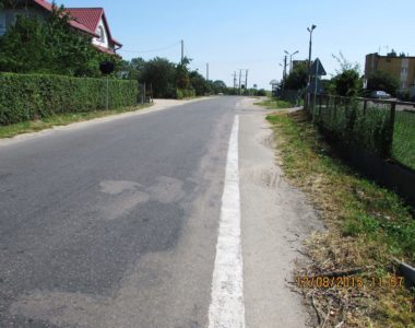 2015 - Przebudowa mostu i dojazdów w miejscowości Księży Dwór w km 2+829 drogi powiatowej   nr 1363 N.